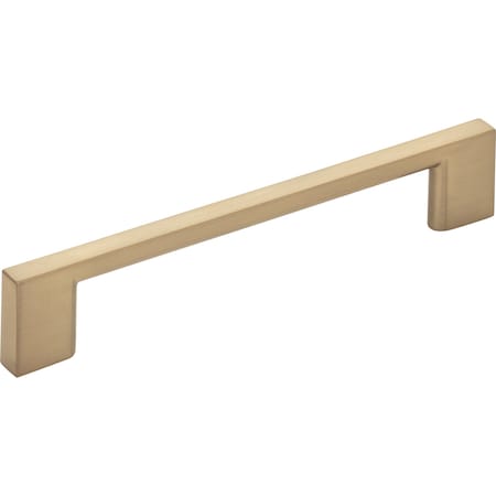Jeffrey Alexander 128 mm Center-to-Center Satin Bronze Square Sutton Cabinet Bar Pull 635-128SBZ